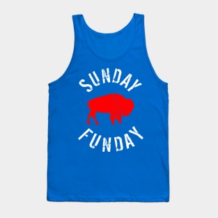 Buffalo Football Sunday Funday Tank Top